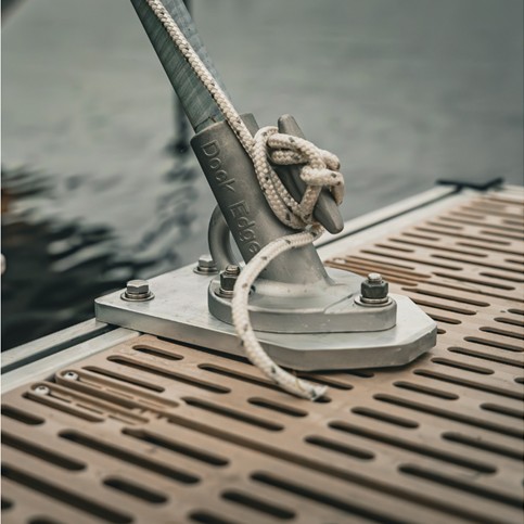 Bases and reinforcement plates set for Premium mooring whips - 3000F-BP