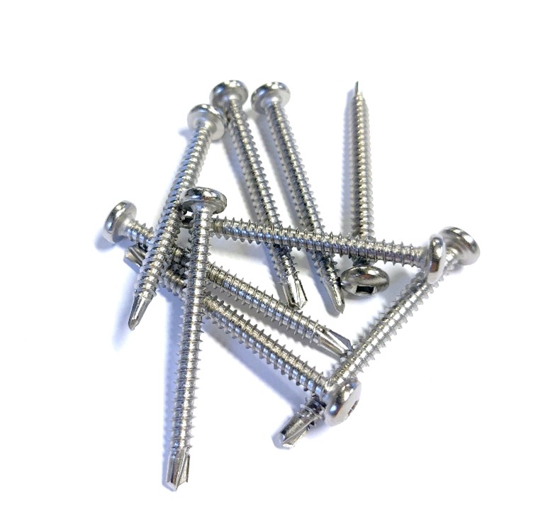 Self-tapping stainless screws #10 - 2" for aluminium docks - 30080