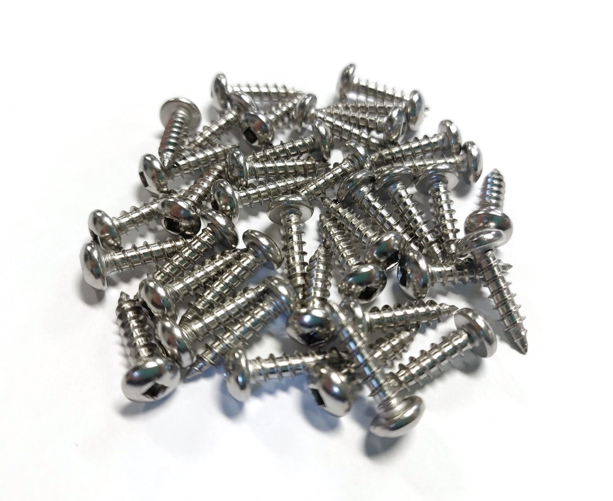 3/4" Stainless steel Pan Head Screw #8 for Bumper «P» et «D» Profile - 30090