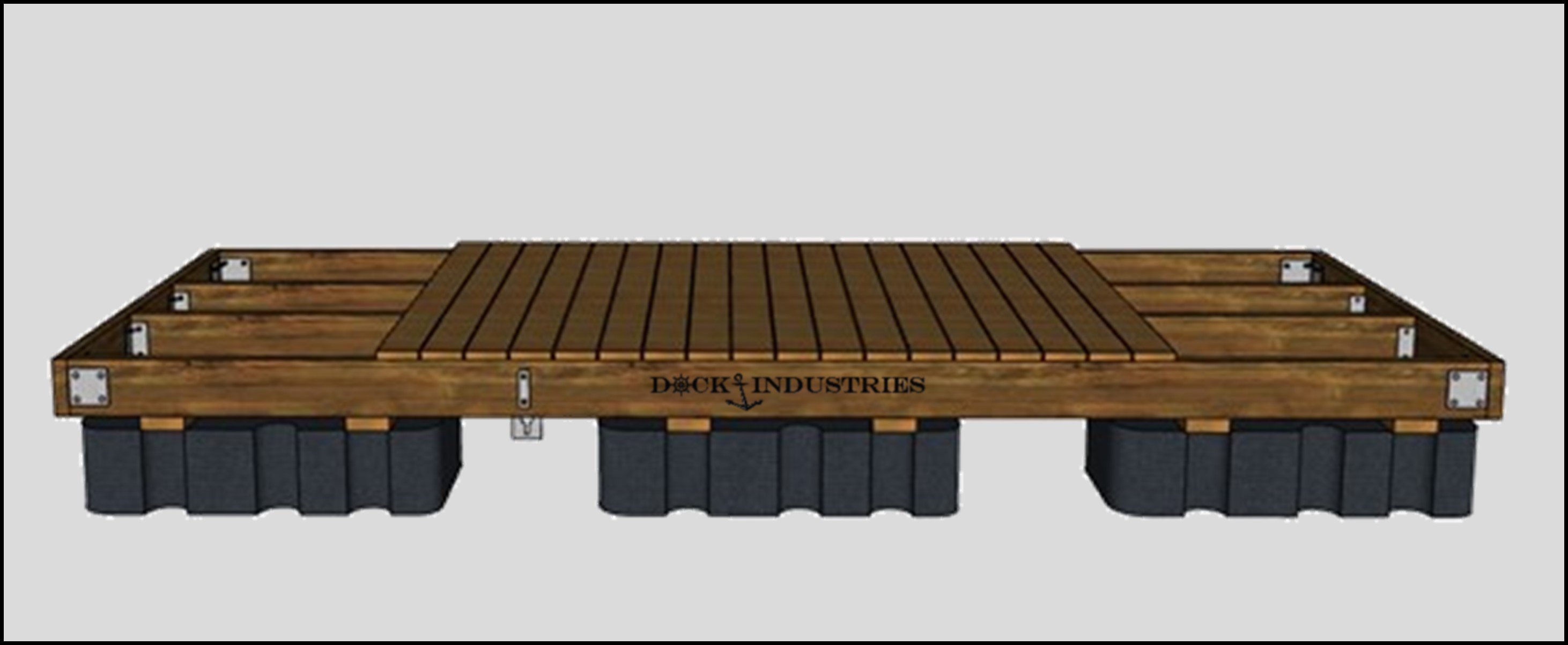 Ensemble de quai Résidentiel 6'x16'