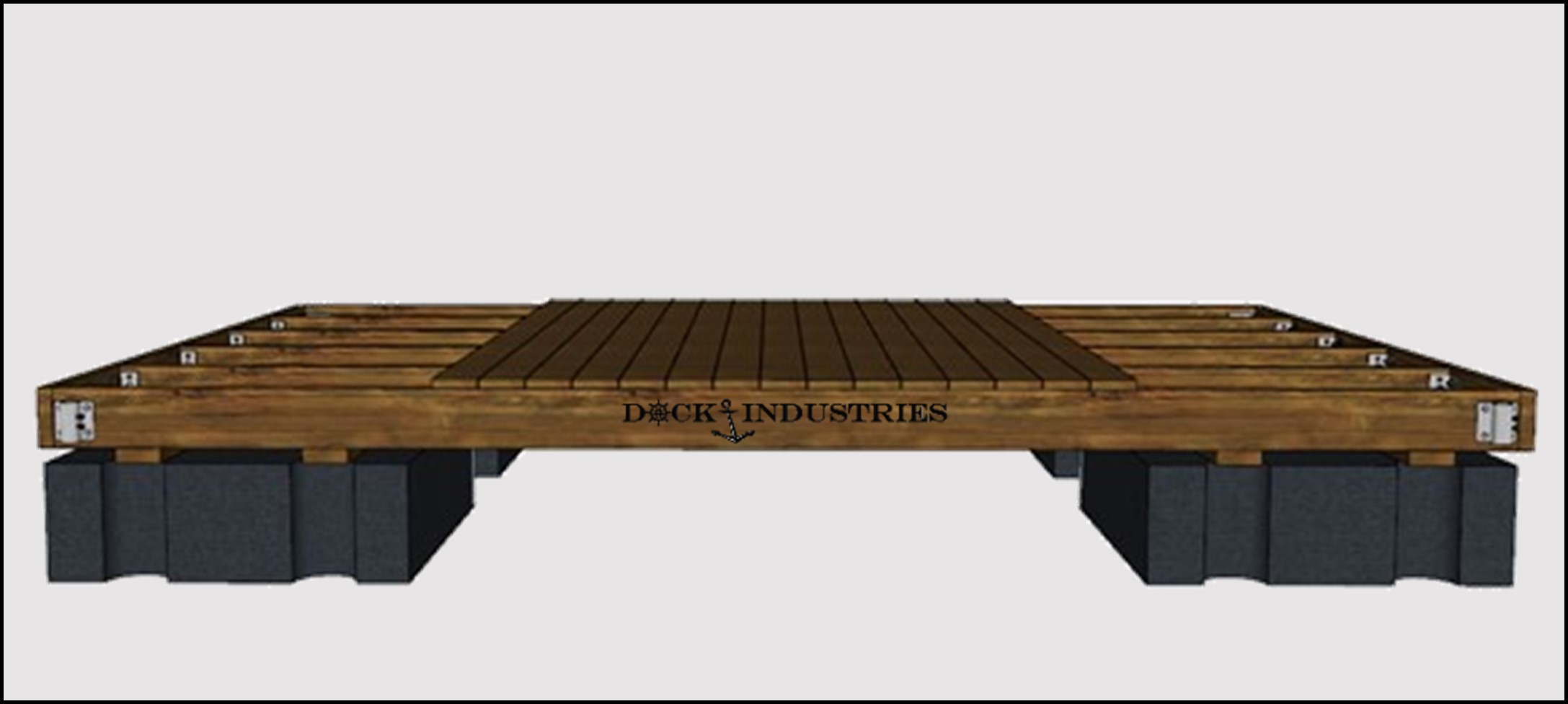 Ensemble de quai Résidentiel 10'x16' - Pour poteaux