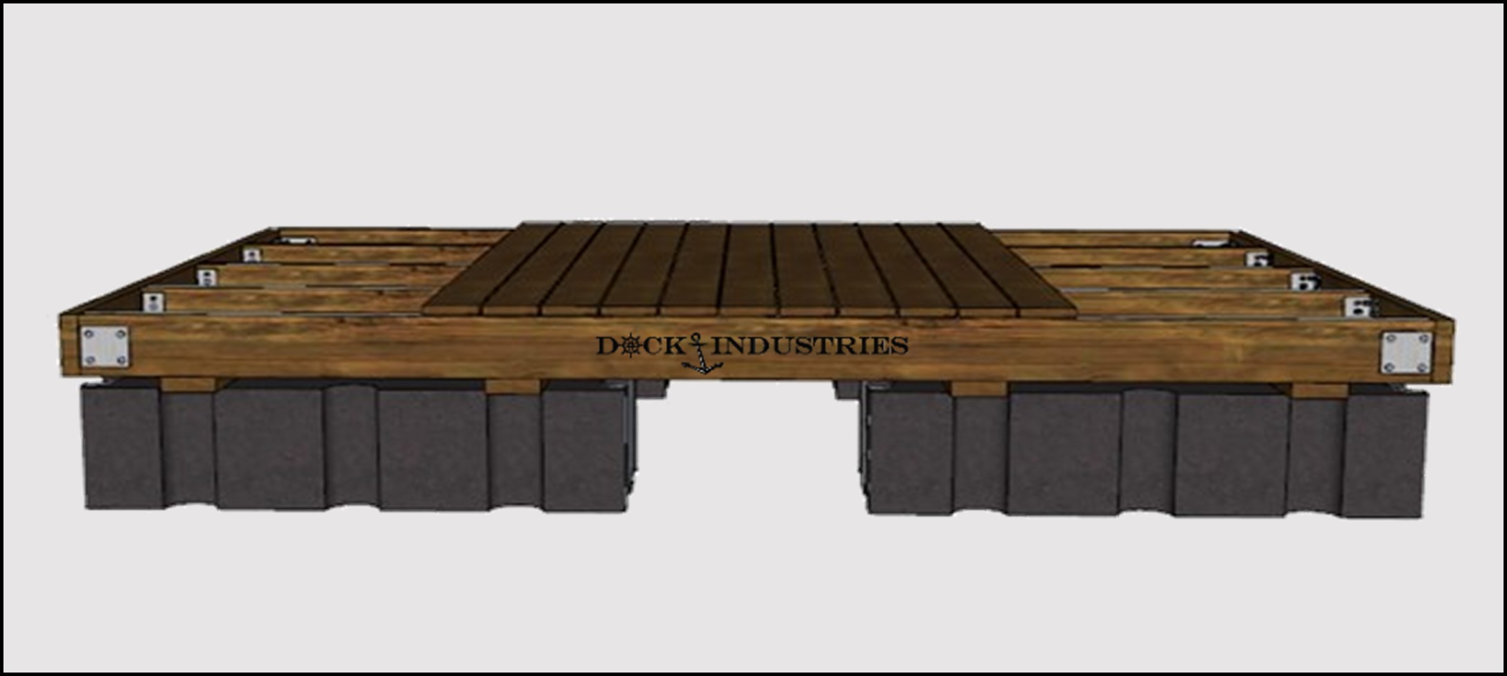 Ensemble de quai Résidentiel 8'x12' - Sans ancrage